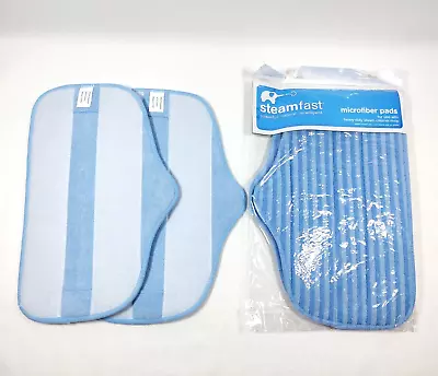 SteamFast Replacement Microfiber Pads For SF-275 And MC1275 2-Pack NEW + 2 Used • $25.27