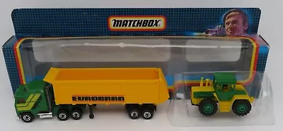 Matchbox Kenworth + MB Trac 1600 Turbo Team Convoy Farm Set TC 17 Scale 1/90 Box • £66.70