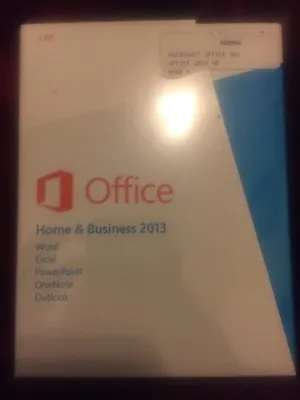 Microsoft Office Home And Business 2013 - NEW GENUINE • $195