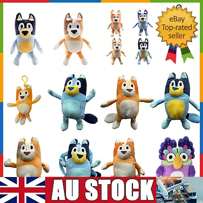 Bluey Bing Plush Stuffed Animal Toy Kids Birthday Gift - Various Styles & Sizes • $23.01