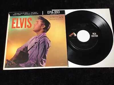 Elvis Presley Ep Epa-993 Elvis Volume 2 Rare Dog On Side Nm Or Better Gorgeous • $9.95