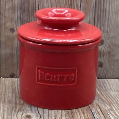 Red Butter Bell Crock By L Tremain Beurre Butter • $25