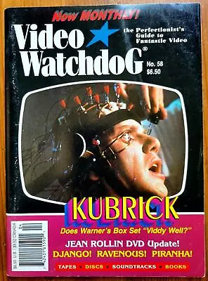 Video Watchdog Magazine No. 58 (2000) A Clockwork Orange • $6.39