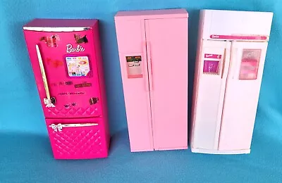 Barbie Life In The Dreamhouse Glam Refrigerator X7937 1980 Vtg ARCO Lot Of 3 • $21.99