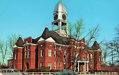 Postcard GA Oglethorpe Georgia Macon County Courthouse Chrome Vintage PC J6937 • $0.47