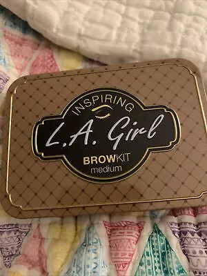 LA Girl Dark Brow Inspiring Kit Palette Medium Kit Brown • $6.75
