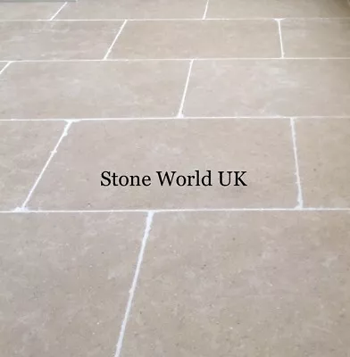 £1.49 • Buy Tumbled Dijon (Hamlet) Limestone Floor Tiles Flagstone Paving Slabs Fr £31.95 M2