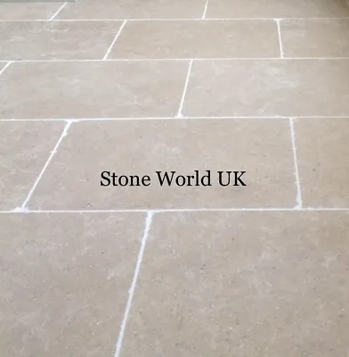 £0.01 • Buy Tumbled Dijon (Hamlet) Limestone Floor Tiles - Rustic Look Natural Flagstone