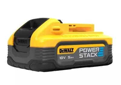£89 • Buy Dewalt POWERSTACK™ Slide Battery 18V 5.0Ah Li-ion DCBP518