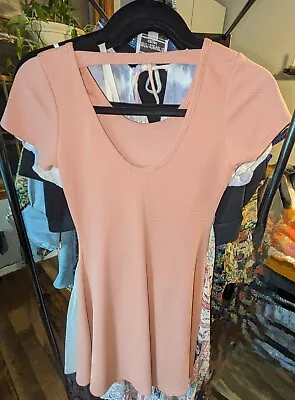 Olivia Rae Blush Pink Skater Dress • $20