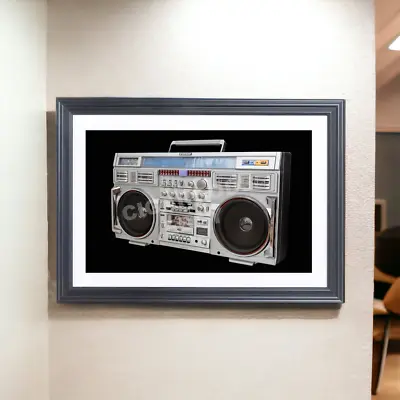 Conion C100f Boombox Poster 17  X 11  Vintage 80's Ghetto Blaster NO FRAME • $14.99