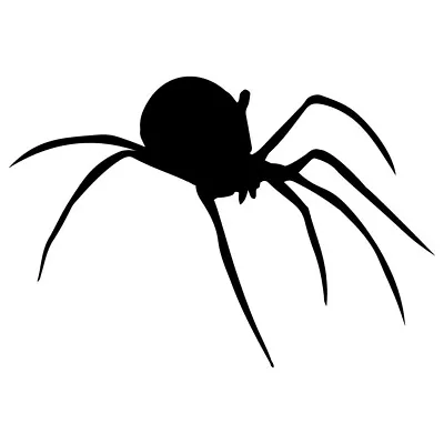 5.8  SPIDER V3 Vinyl Decal Sticker Car Window Laptop Halloween Creepy Web Insect • £2.99