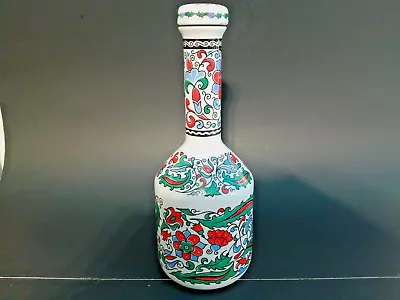 Metaxa Hand Made From Isla Samos Greece Porcelain Decanter Bottle Vintage Empty • $16