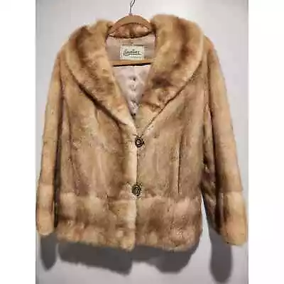 Vintage Real Mink Fur Coat • $100