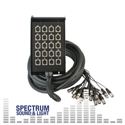 £119.95 • Buy Pulse Audio Multicore 16/4 XLR 15M. [DP31033] Stage Box Snake Multi, Core, Cable