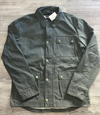 NWT Levis X Halley Stevenson Commuter Waxed Work Jacket Desert Seaweed Size M • $49.99