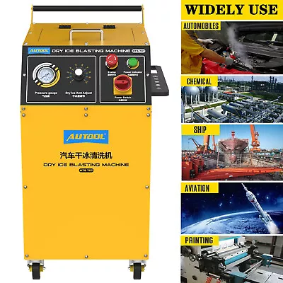 £2699 • Buy Dry Ice Blasting Machine Blaster Rust Carbon Deposit Paint Oil Grease Remover