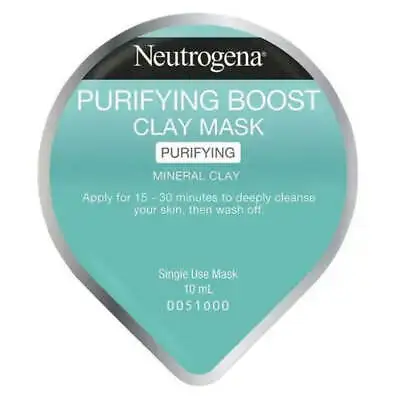 Neutrogena Purifying Boost Clay Mask 10mL • $12.95