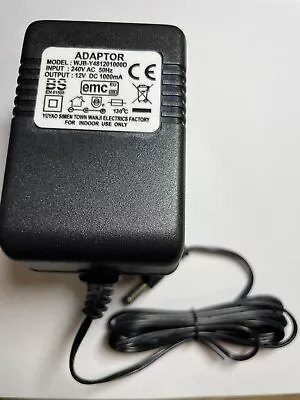 12V 1A 1000mA AC-DC Adaptor Unregulated Linear Transformer UK Plug • £18