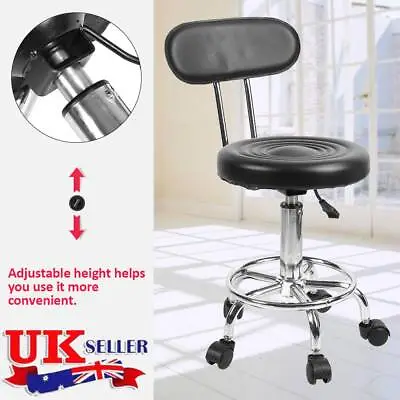 Salon Stool Hairdressing Styling Chair Barber Massage Tattoo Beauty Therapist UK • £27.79