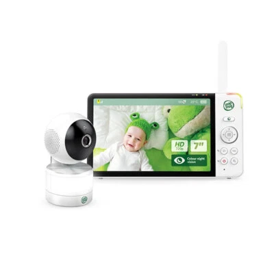 LeapFrog LF920HD 7 Inch HD Video Baby Monitor Soothing Sound Lullabies White • £119.99