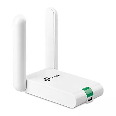 TP-LINK 300 Mbps WiFi Adapter - High Gain Wireless Internet USB Dongle Powerful • £18.80