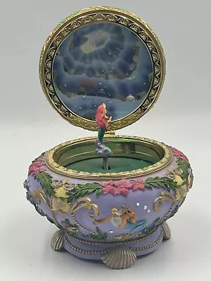 RARE 1998 The Little Mermaid  Part Of Your World  Wonderland Music Box WORKING • $150