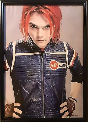 A4 Framed MY CHEMICAL ROMANCE Magazine  Poster MH13#+ • £7.99