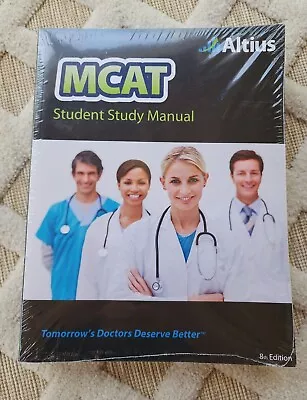 Altius MCAT Student Study Manual 8th Edition 2020 • $19.99