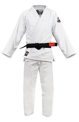 New Fuji Sports All Around Mens Brazilian Jiu Jitsu Gi Jiu-Jitsu BJJ - White • $105.95