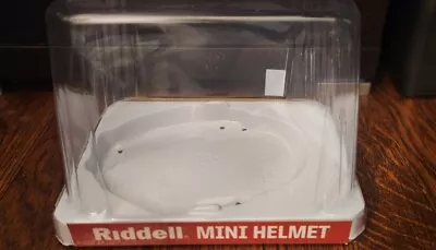 Riddell Ncaa Nfl Mini Helmet Display Empty Cases Box Miniature Free Shipping • $13.99