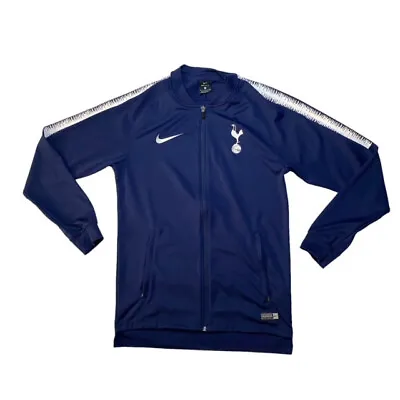 £15.14 • Buy Tottenham Hotspur Navy Blue Nike Dri-Fit Squad Training Track Jacket UK Small