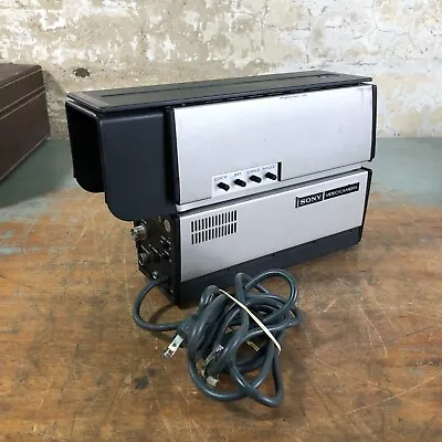 VINTAGE SONY AVC 3260 VIDEO CAMERA WITH CASE - Works! • $199.95