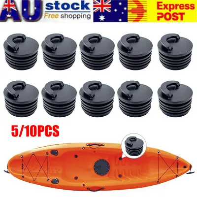 $10.69 • Buy 5/10x Rubber Marine Scupper Plugs Drain Holes Stopper Bungs For Kayak Canoe Boat