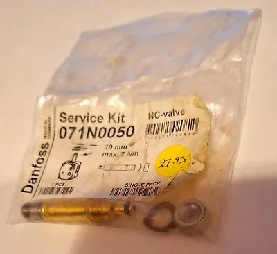 Danfoss BFP Oil Pump Solenoid Stem 071N0050 New Sealed In Packet - Old Stock • £27.93