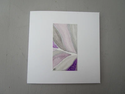 £2.85 • Buy  Original Hand Painted Card Abstract Birthday Get Well Anniversary.