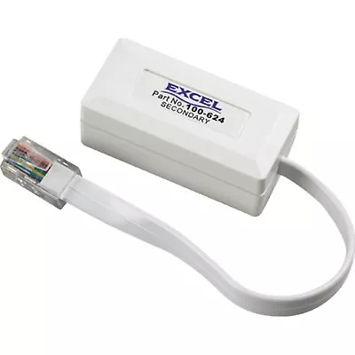 Excel - RJ45 6  Lead To LJU Socket PABX Master Adaptor • £2.99