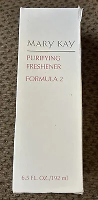 Mary Kay 6.5 Oz Purifying Freshener Formula 2 Normal Combination & Oily -NIB • $28.99