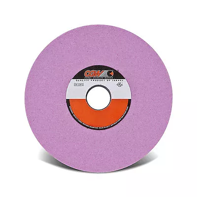 8 X1/2 X1-1/4  46 Grit Pink Alum/Oxide Type 1 Grinding Wheel PA46-H8-V CGW 58019 • $28.41