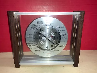 Verichron World Time Clock Model No. V184-4 • $50