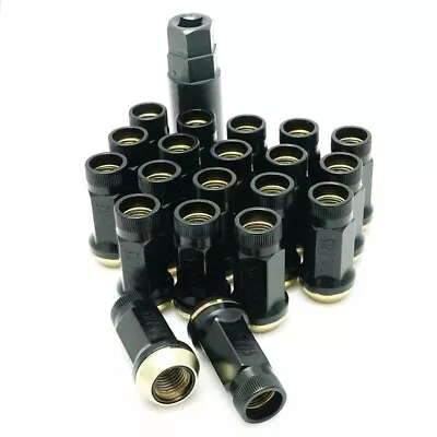 Muteki Lug Nut Set SR45S 12x1.5 20PC Black 32946B • $159