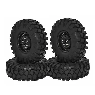£15.89 • Buy 4PCS 1:10 RC Rock Crawler 1.9  Tires & Wheels For 1/10 Axial SCX10 RC4WD D90 UK