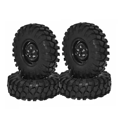 4X 1/10 RC Tires & Wheel Rims 12mm Hex Hub For Beach Buggy Truck Off Road Car • $25.89