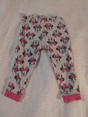 Girls 24 Months Disney Minnie Mouse Sleep Pants • $3.23