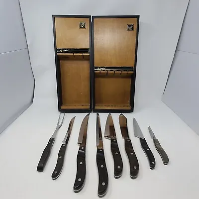 VTG 1960's EKCO Arrowhead Knives Set Of 8 Butcher French Cook Paring Sandwich • $169.95