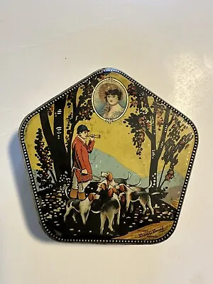 VINTAGE GEORGE W HORNER Hunt Toffee Tin Made In England • $12