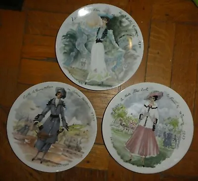 D'Arceau Limoges Women Of The Century Plate Les Femme Su Siecle 1900s CHOOSE BS4 • $7.99