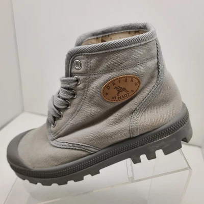 £38.81 • Buy DAFNA By NAOT SCOUT Hiking Boot Women's Size 37 US 6 - 6.5 Gray Canvas Shoe