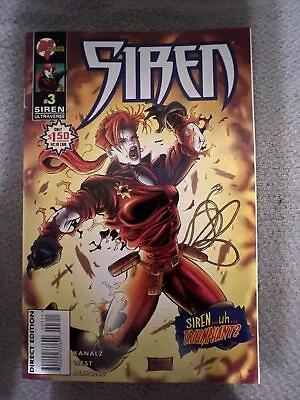 Siren #3 (Dec 1995 Malibu/ Ultraverse) Will Combine Shipping • $0.99