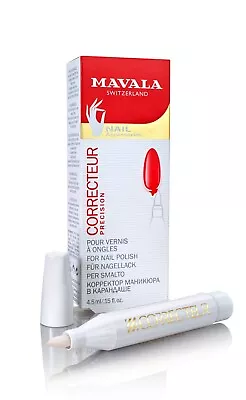 Mavala Switzerland Nail Polish Remover Corrector Correcteur Pen Felt Tip 4.5 Ml • $16.75